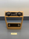 2007 - 2013 BMW E70 X5 CENTER CONSOLE REAR CLIMATE CONTROL with TRIM OEM 9215515