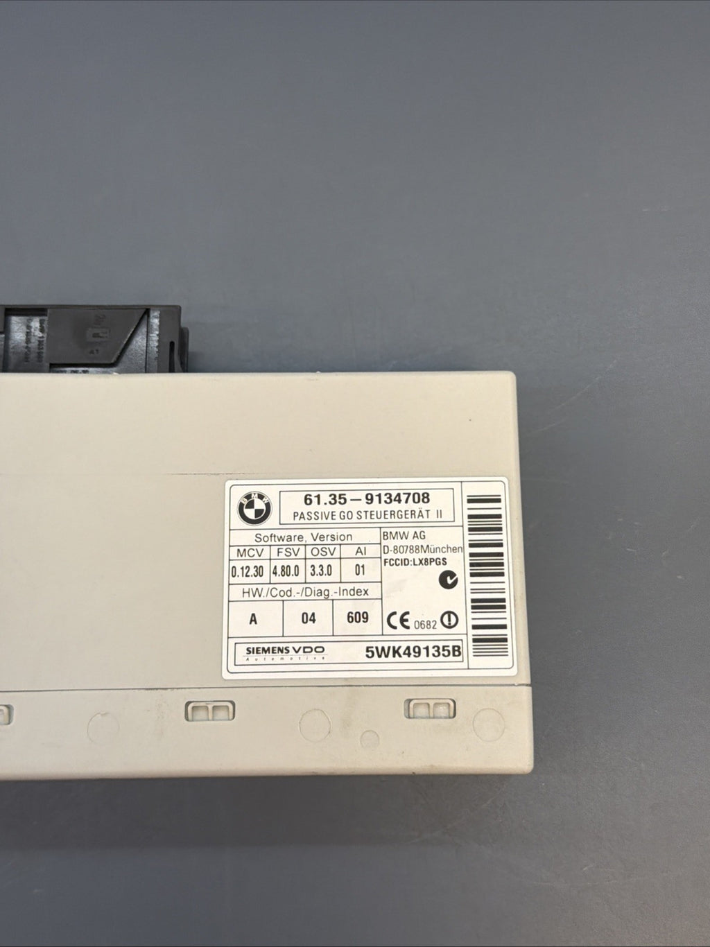 08-15 BMW 1 3 E90 E91 E92 Passive Go Keyless Entry Control Module OEM 9134708