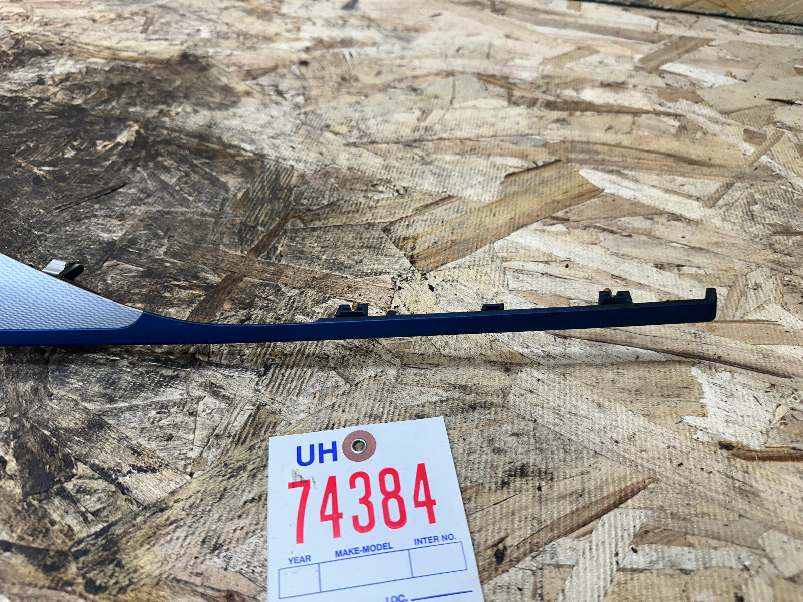BMW 2011-2015 F30 F32 3 4 SERIES CENTER DASH VENT TRIM ALUMINUM+BLUE 276487