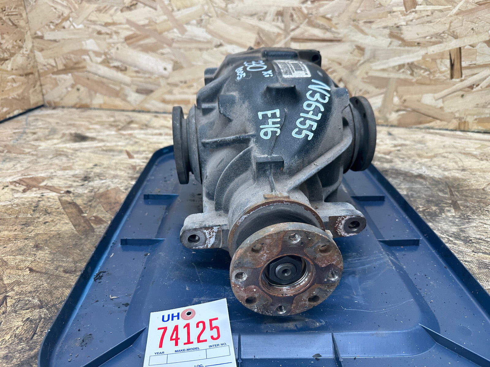 BMW E46 330xi 3 SERIES REAR DIFFERENTIAL FINAL 3.46 DRIVE OEM 7531622