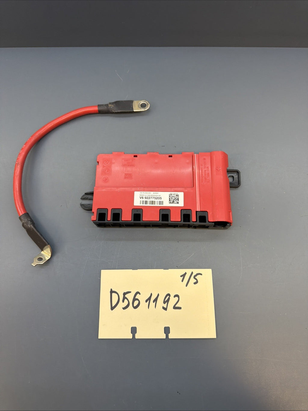 2014-2016 BMW 328I GT F34 POSITIVE BATTERY POWER DISTRIBUTION TERMINAL 9227752