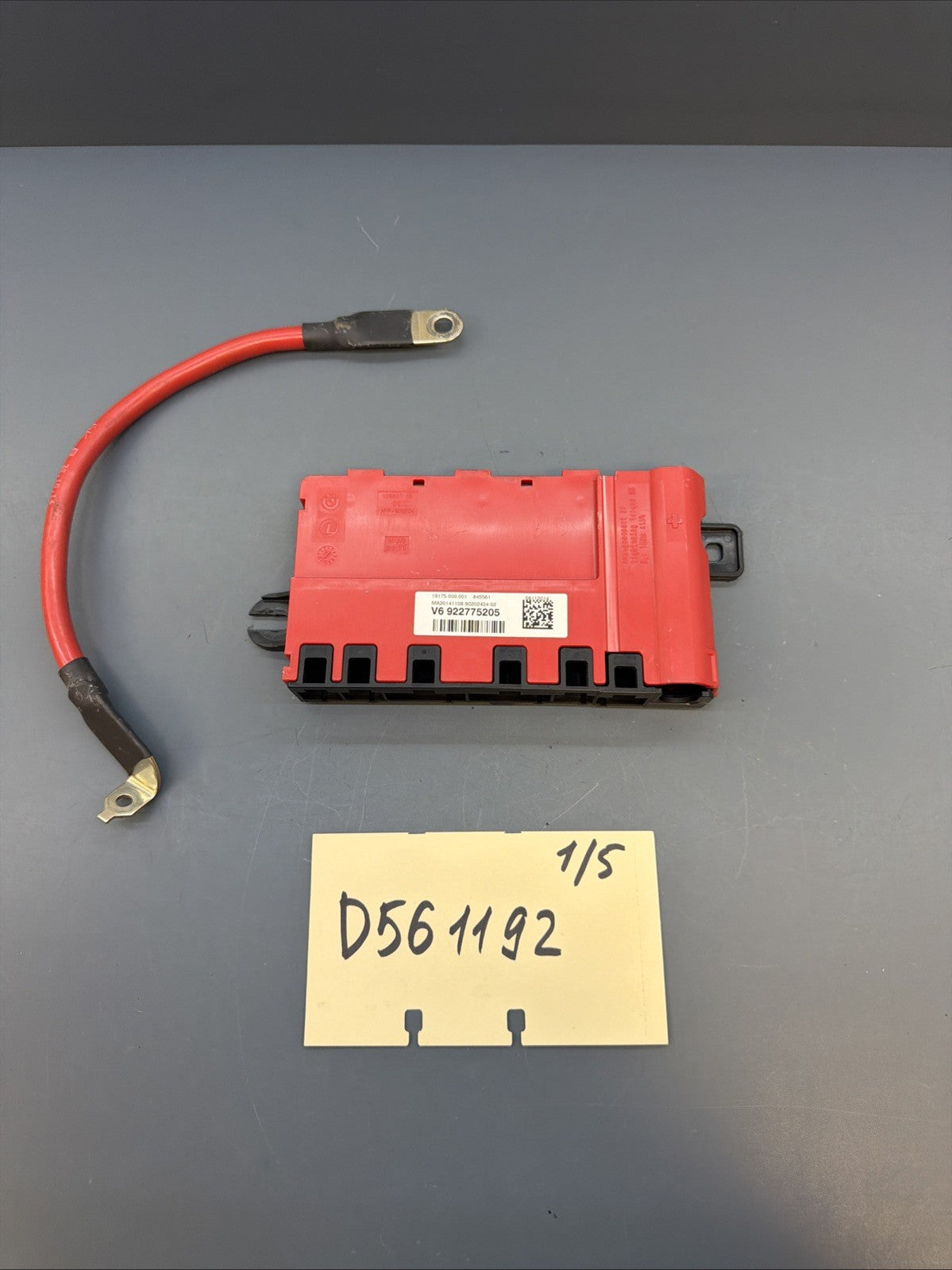 2014-2016 BMW 328I GT F34 POSITIVE BATTERY POWER DISTRIBUTION TERMINAL 9227752