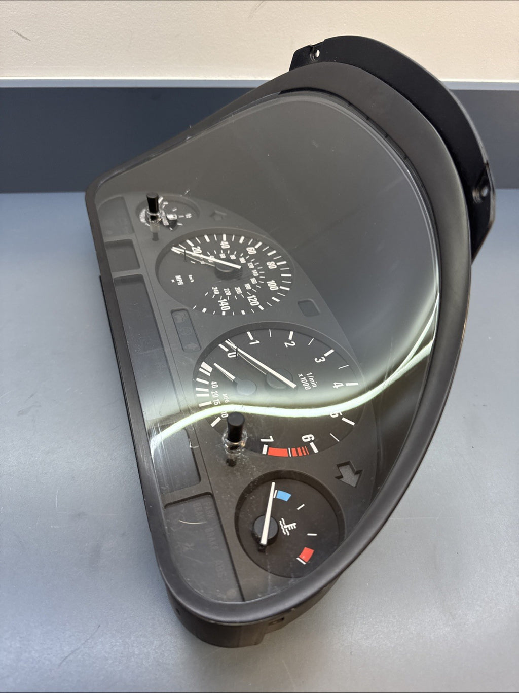 BMW E39 540i X5 E38 INSTRUMENT CLUSTER 87001329 134K MILES
