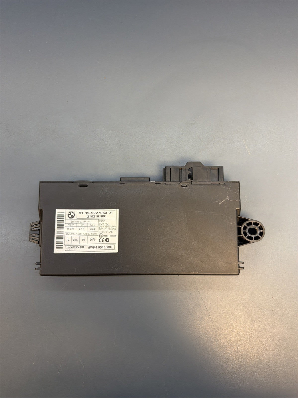 BMW 328I 128I E90 E92 E93 E82 N51 ENGINE ECU SET DME MSV80 CAS3 KEY SET 7614359