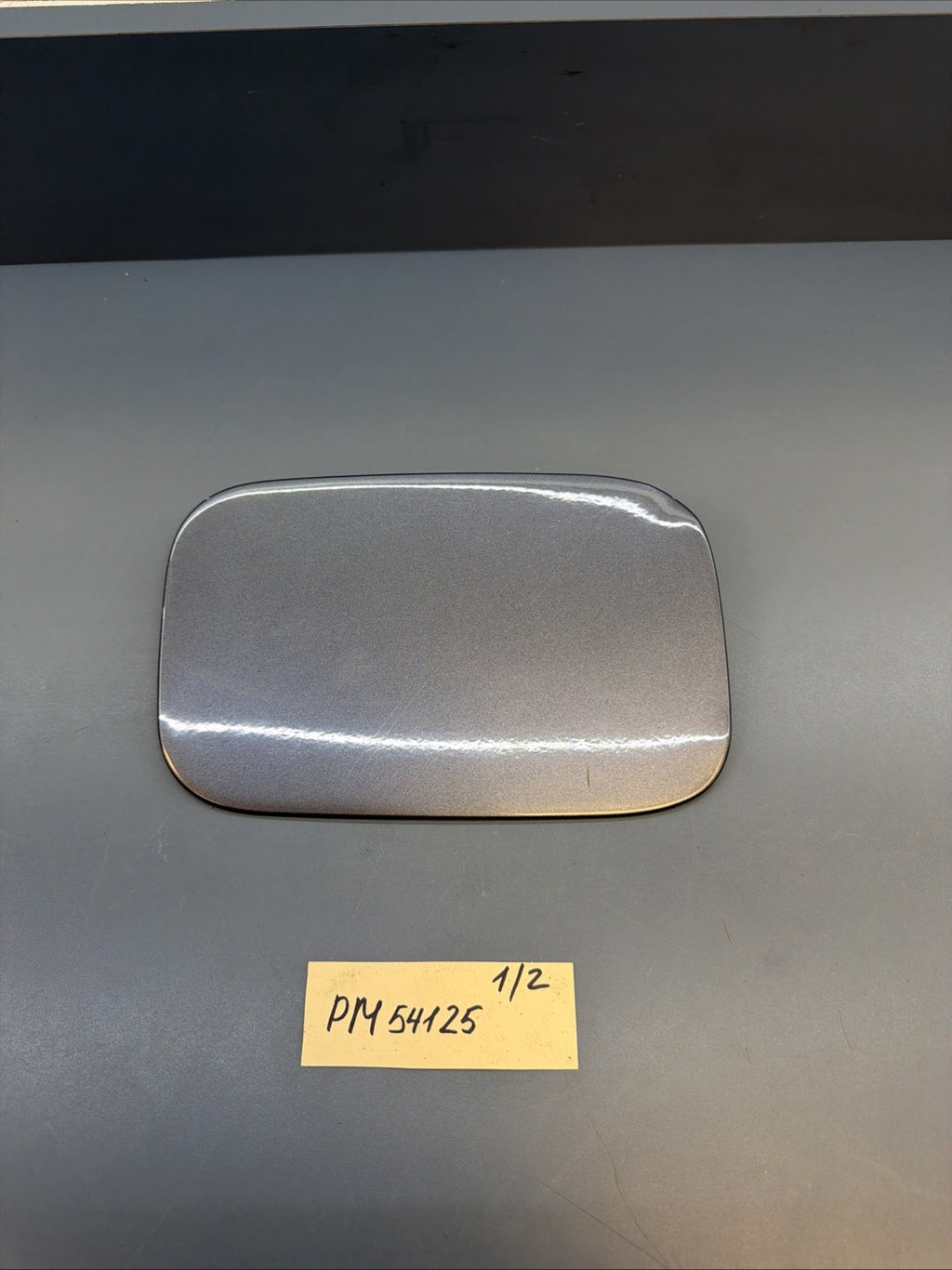 2000-2006 BMW E46 323 325 330 Sedan M3 Fuel Gas Door Lid Silver Gray OEM 7509290