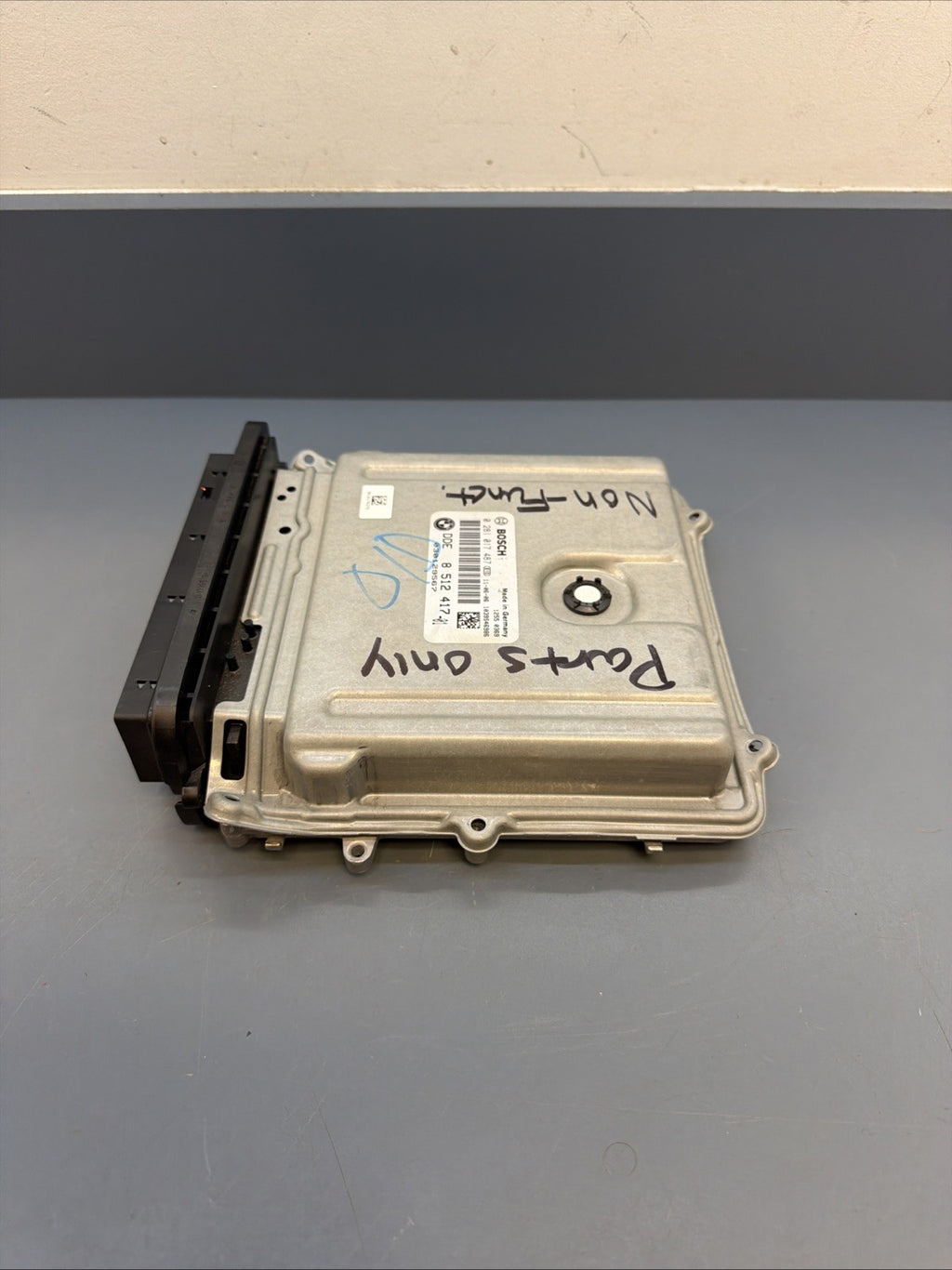 2009-2012 BMW X5 Engine Computer Module Unit ECU 8512417  *FOR PARTS, NO RETURN