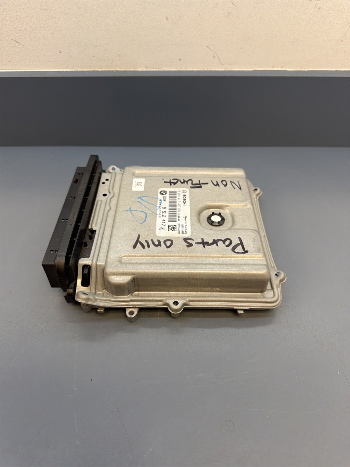 2009-2012 BMW X5 Engine Computer Module Unit ECU 8512417  *FOR PARTS, NO RETURN