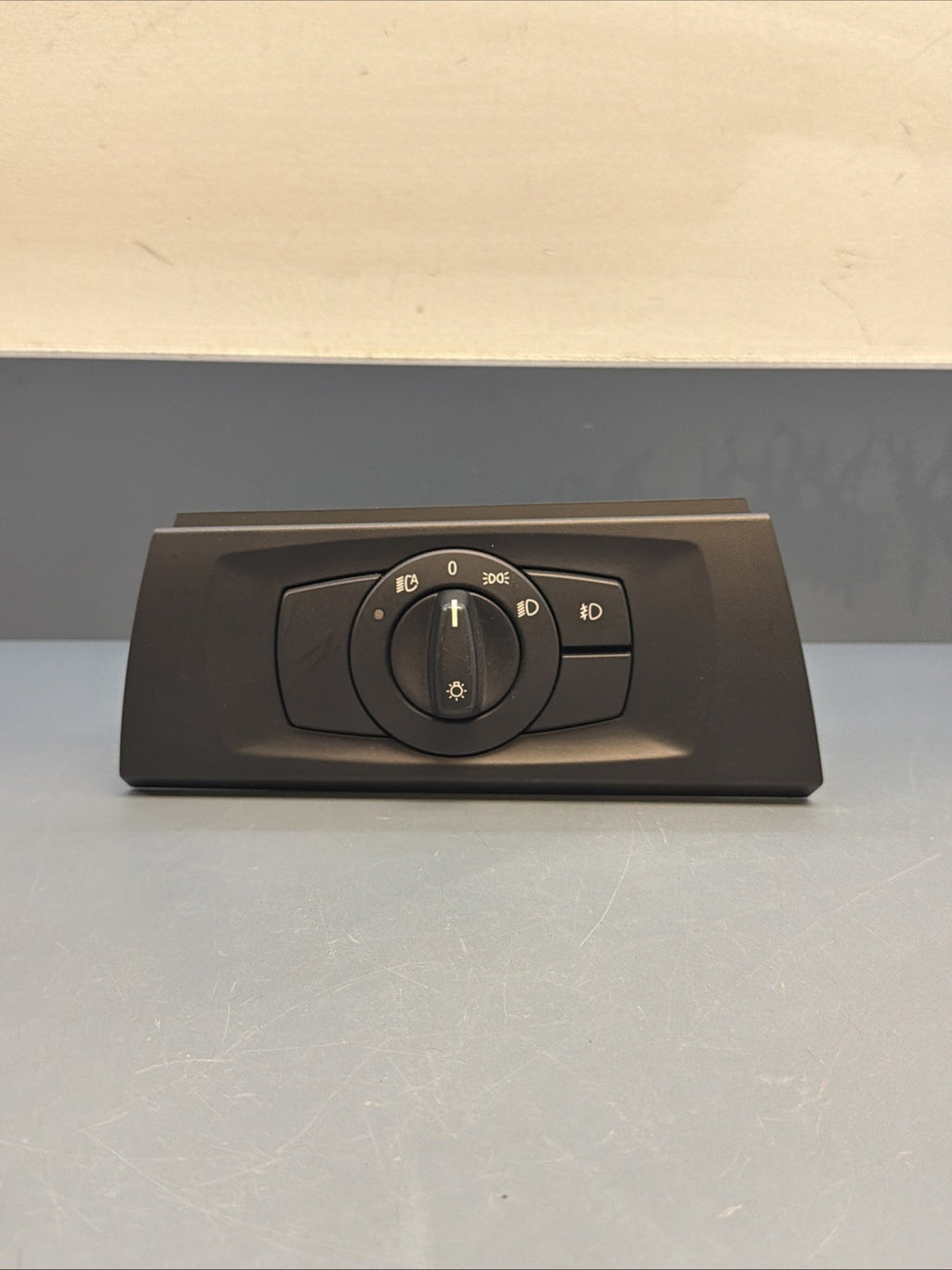 OEM 06-11 BMW 325I E90 E92 HEADLIGHT FOG LIGHT CONTROL SWITCH 6938864 BLACK