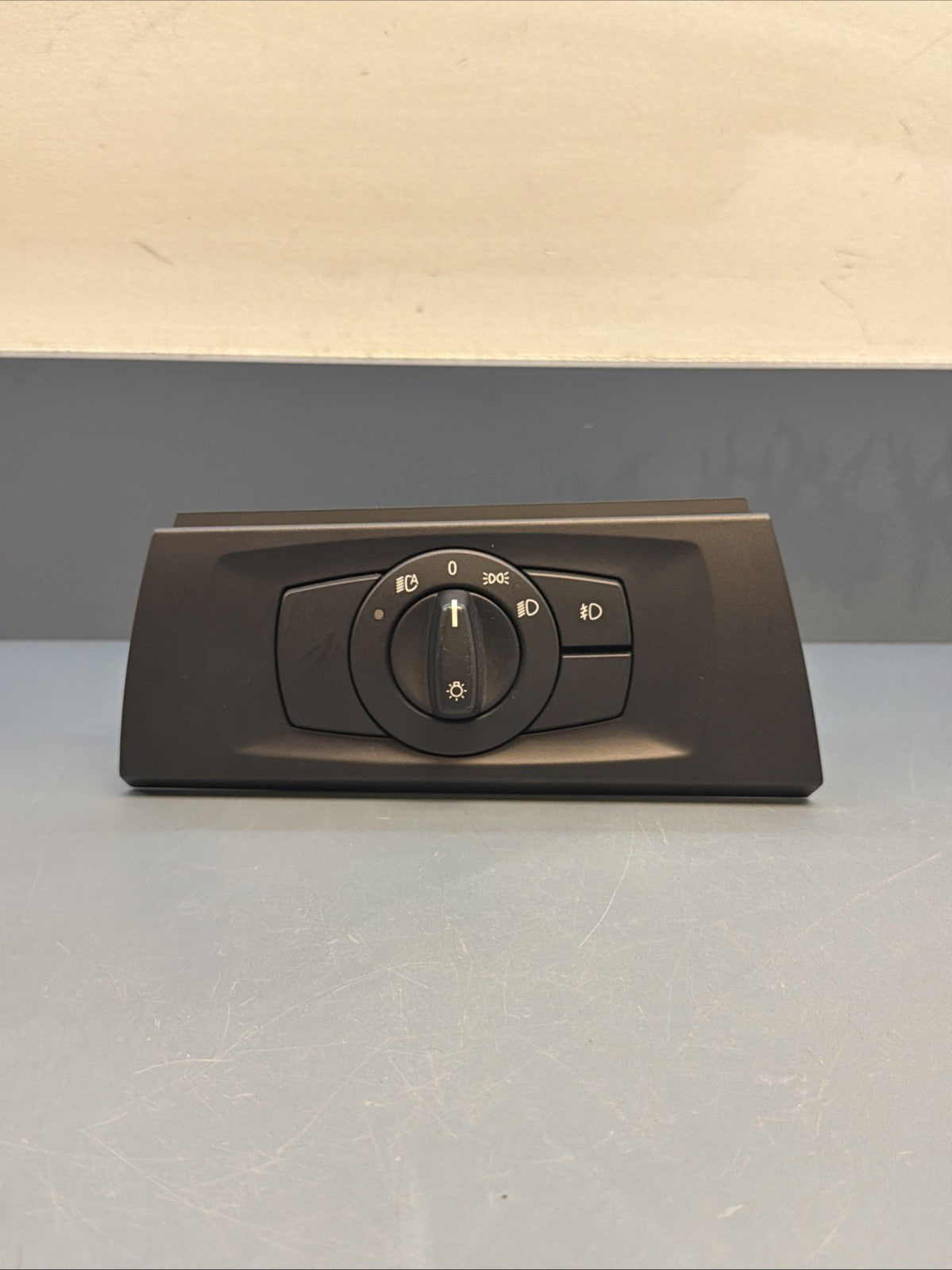 OEM 06-11 BMW 325I E90 E92 HEADLIGHT FOG LIGHT CONTROL SWITCH 6938864 BLACK