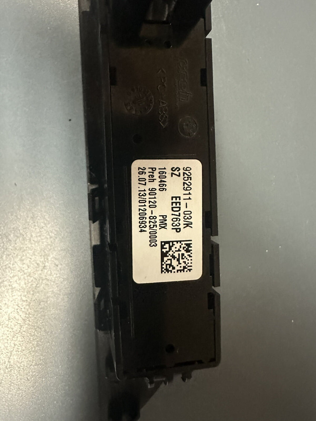 2013-2015 BMW 335I XDRIVE - Center Console Multi Switch 9252911