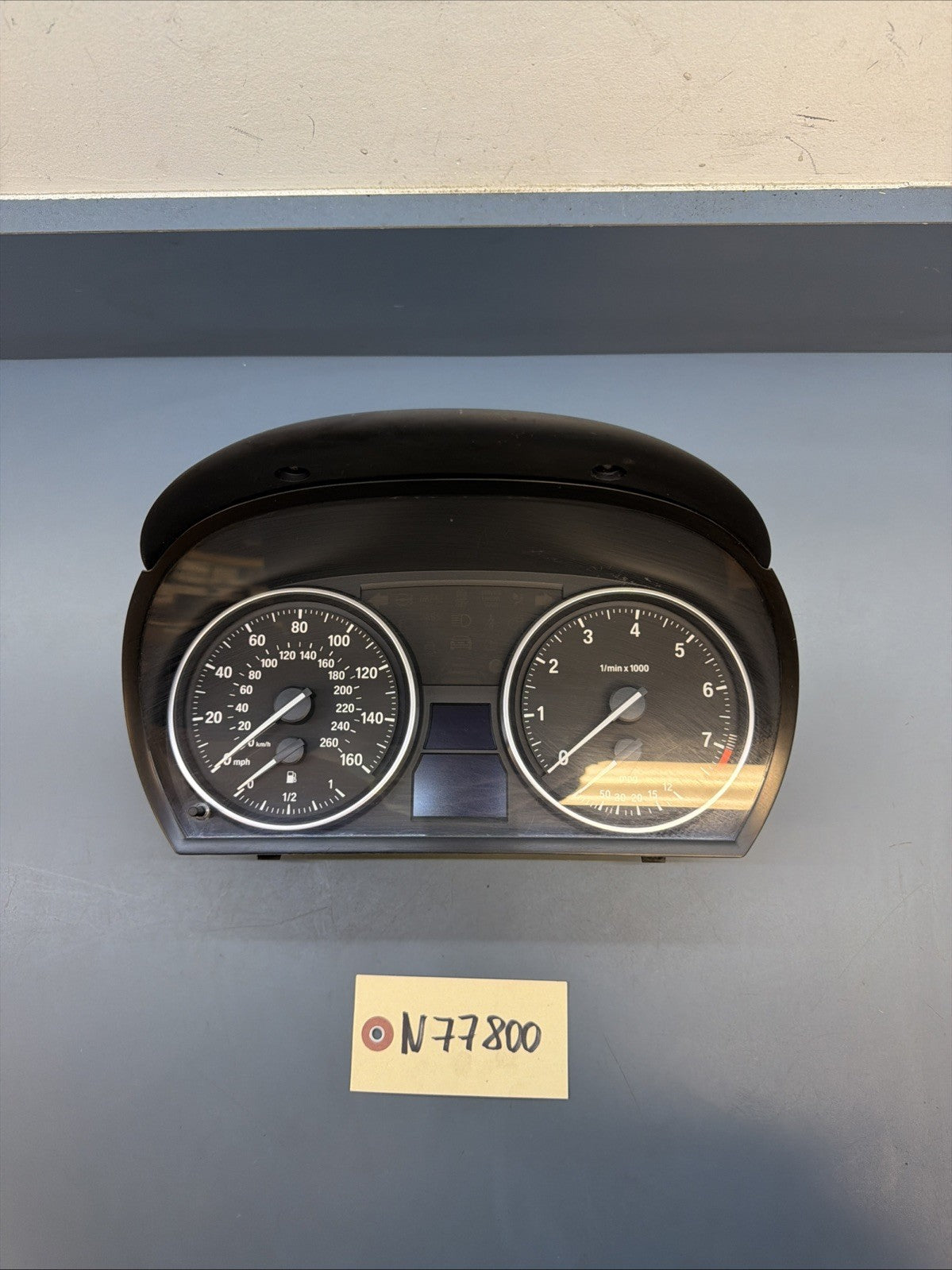 BMW 2006-2012 E90 3 SERIES SPEEDOMETER INSTRUMENT GAUGE CLUSTER MPH 9242367 166K