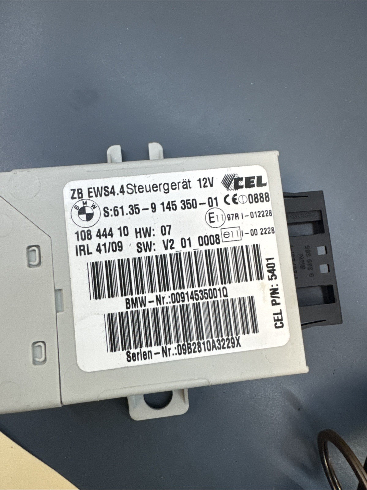 2007-2010 BMW E83 X3 3L N52 Engine SET DME MSV80.1 KEY Ignition OEM 7602216