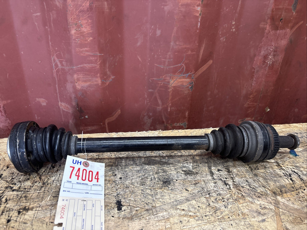 BMW OEM CV AXLE REAR LEFT  3 SERIES E46 USED M54 ENGINE 1999-2005 1229495