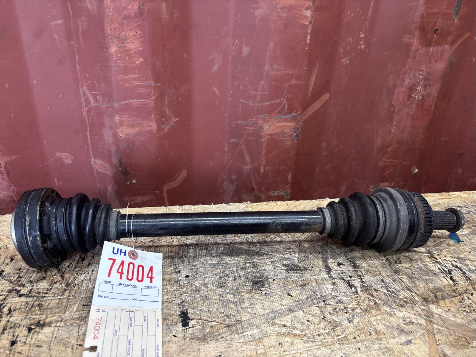 BMW OEM CV AXLE REAR LEFT  3 SERIES E46 USED M54 ENGINE 1999-2005 1229495