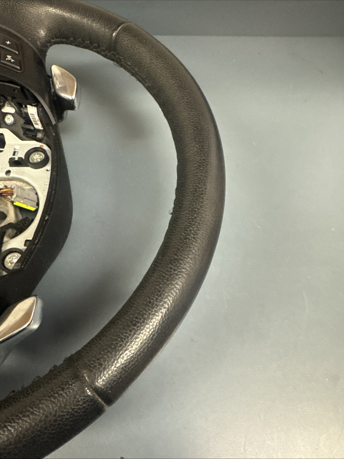 07-11 OEM BMW E82 E90 E92 E93 X1 328 335 Sport Leather Heated Wheel Black AT