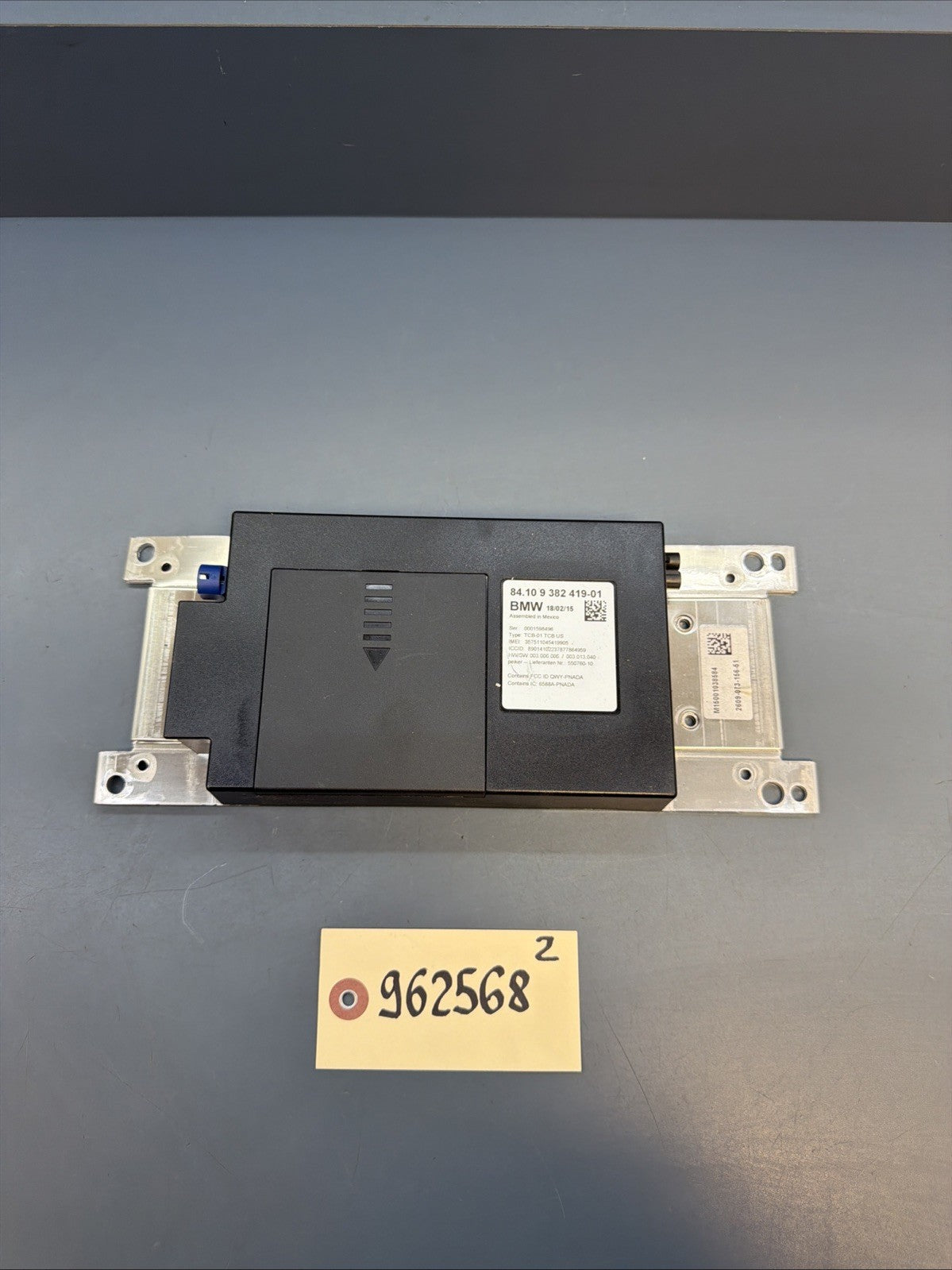 12-18 BMW F30 F20 F22 F23 F87 F32 Telematics control unit 9382419 84109382419