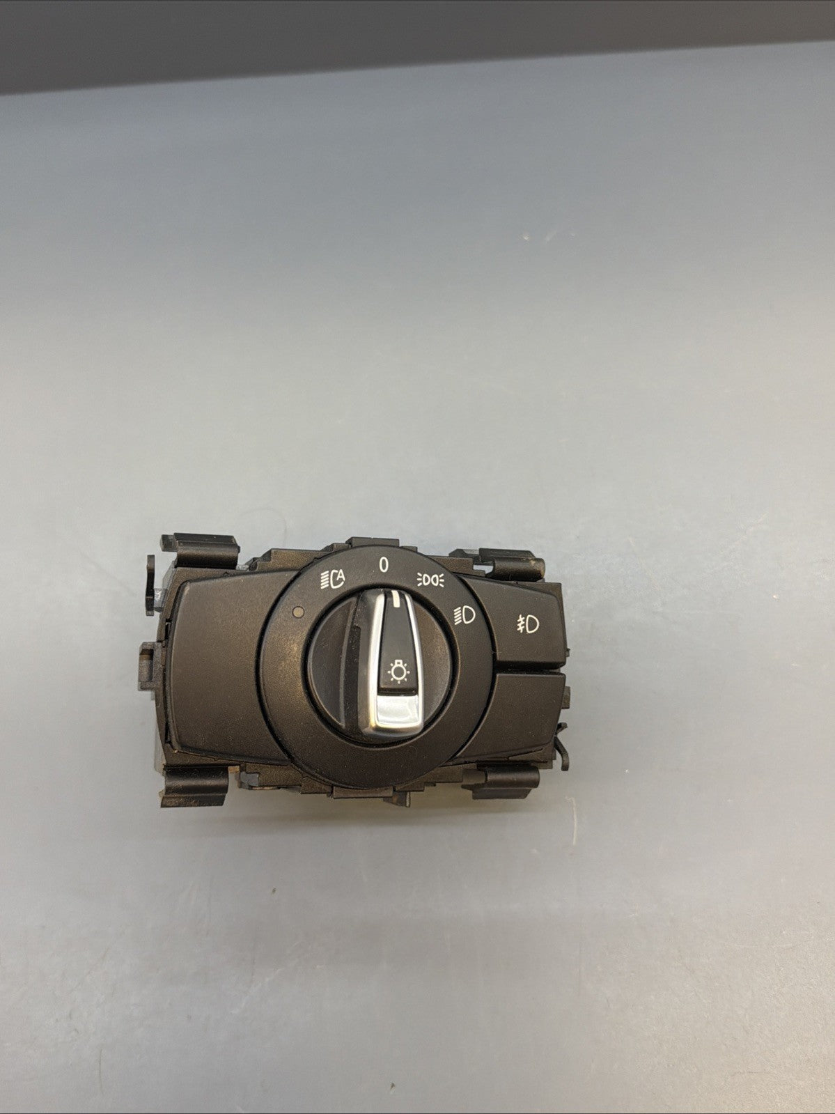06-11 BMW E90 E92 328i 335d Headlight Control Switch Unit Black 9169398 OEM