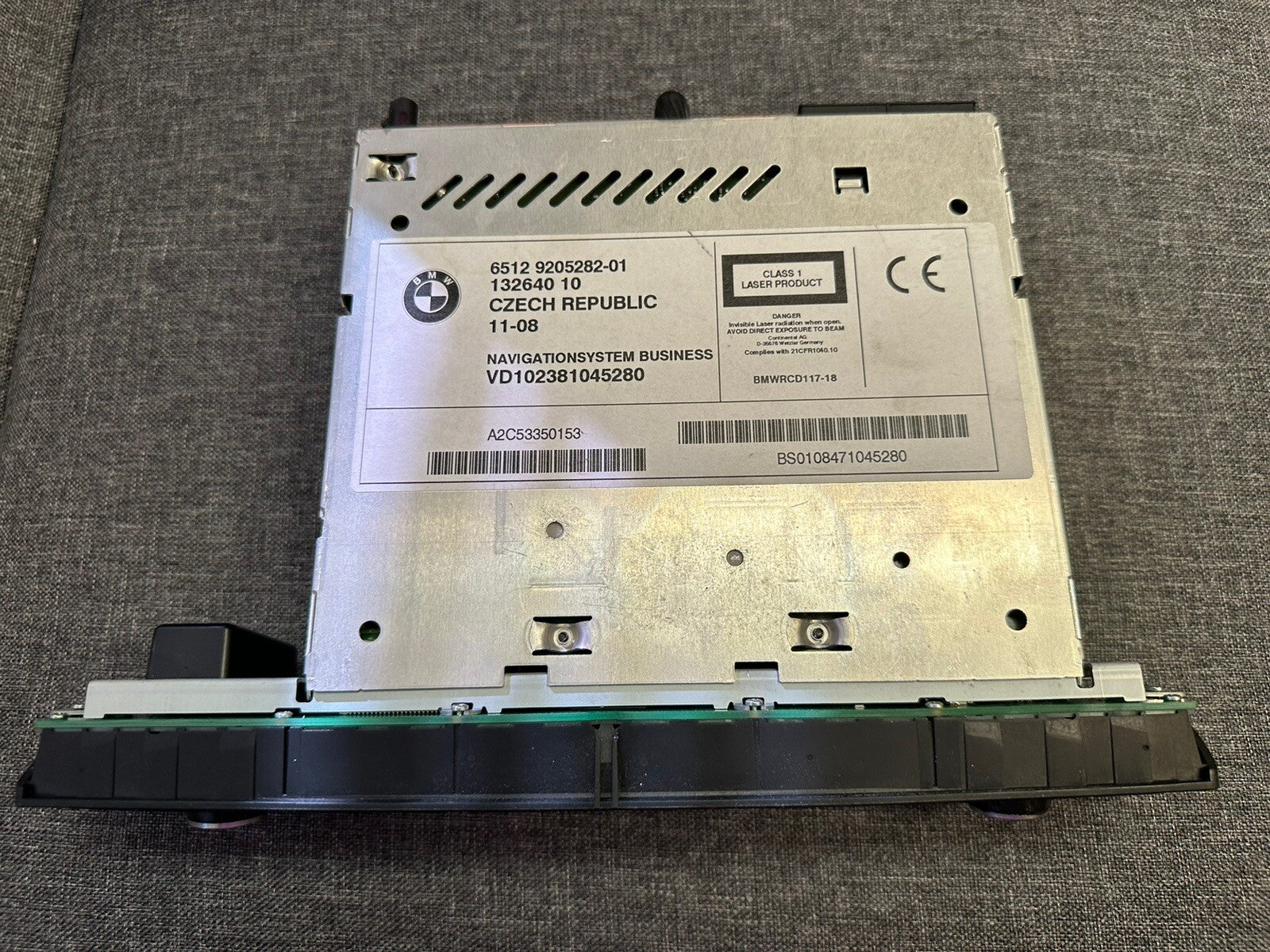 2003-2009 BMW X3 RADIO RECEIVER AM FM CD PLAYER INFO PHONE NAV OEM 132640 10