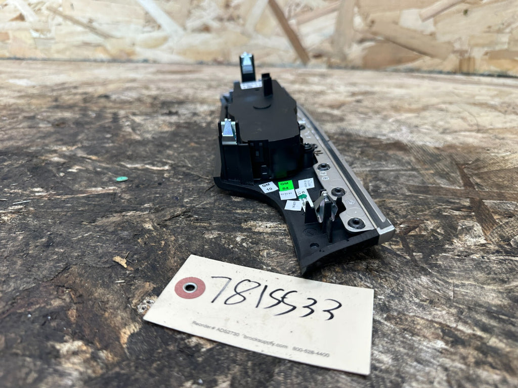 BMW 09-17 F10 F11 5 SERIES GLOSSY BLACK HEADLIGHT CONTROL SWITCH PANEL 9166644
