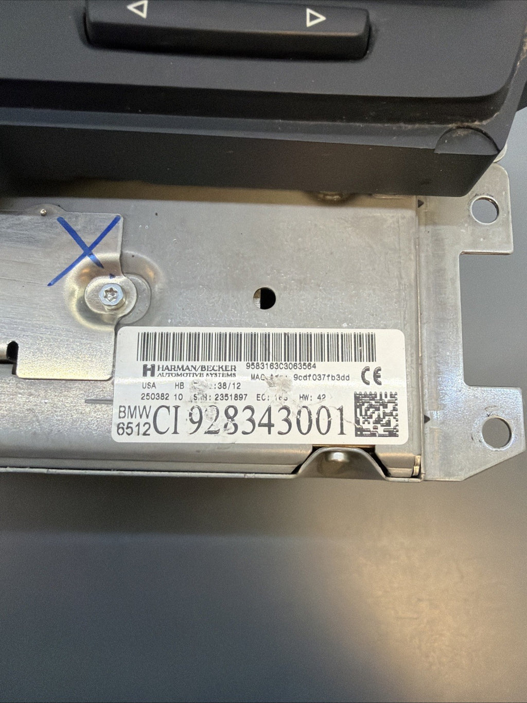 2010-2015 BMW E84 E92 E88 E90 HARMAN Radio Audio System Receiver OEM 9283430