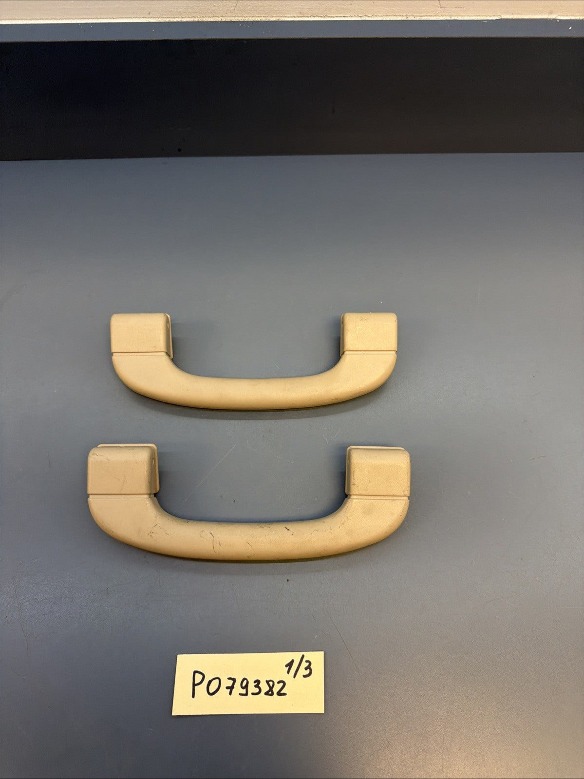 07-13 BMW 335i E90 E91 E92 Front Left Right Interior Grab Handle Pair 9143516