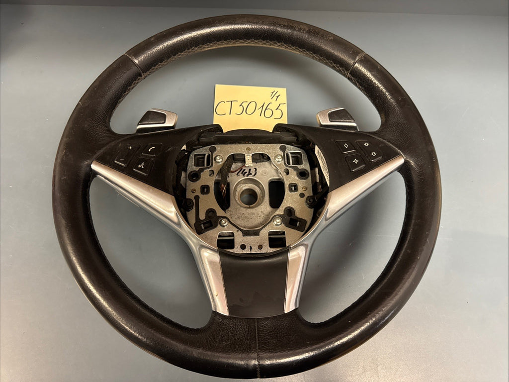 06-10 BMW E60 E63 E64 5/6 Series Sport Leather Steering Wheel Black OEM 6774458