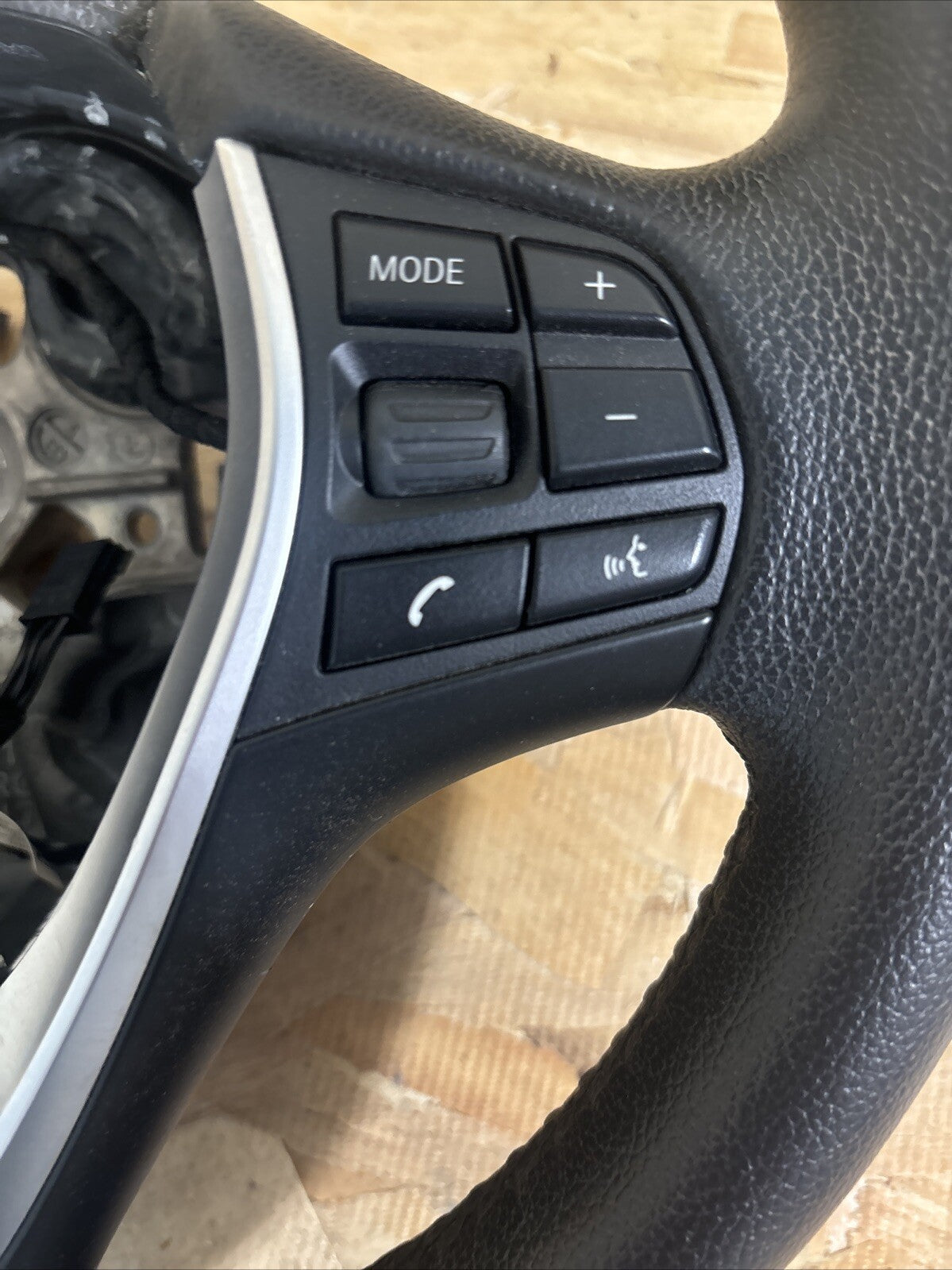 2015 BMW 328I Multifunctional Leather Sport Steering Wheel 62560180D OEM