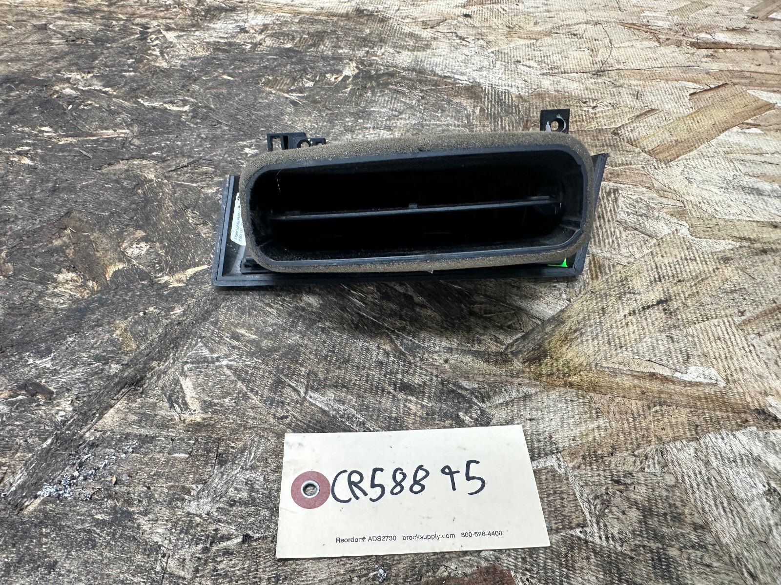 BMW 01-10 E60 5 SERIES POPLAR WOOD DRIVER SIDE LEFT AIR VENT OEM 7063137