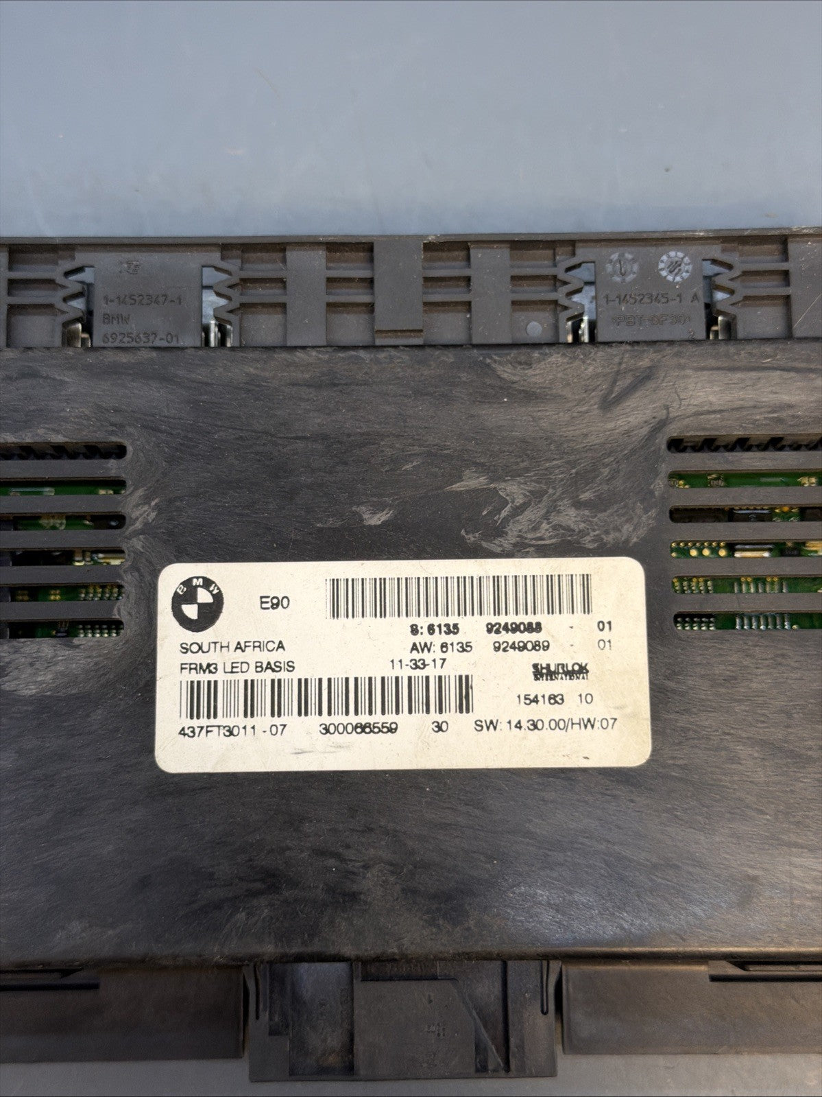BMW E90 E91 3 series LED Basis FRM3 FRM 3 LCM Light Control Footwell 9249088