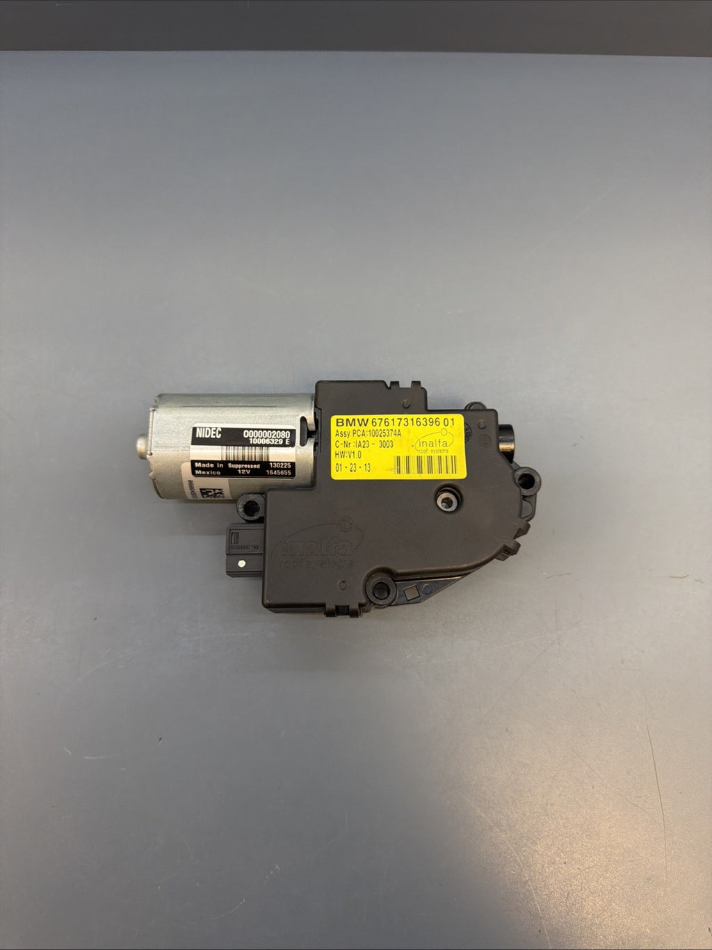 2011-2018 BMW X1 X3 X4 X5 Panoramic Sunroof Drive Motor 7316396 OEM