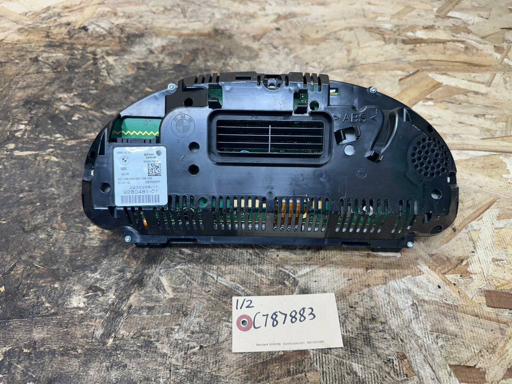 BMW 11-13 F10 5 SERIES SPEEDOMETER INSTRUMENT GAUGE CLUSTER MPH OEM 9280481