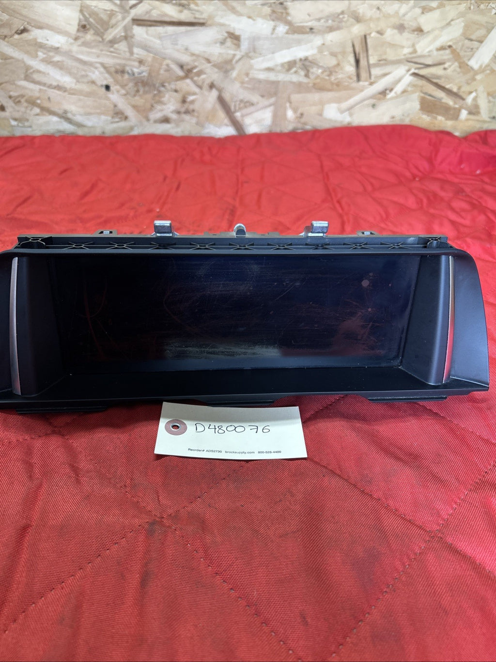 BMW 09-17 F10 5 SERIES INFORMATION NAVIGATION GPS iDRIVE DISPLAY SCREEN 9289008