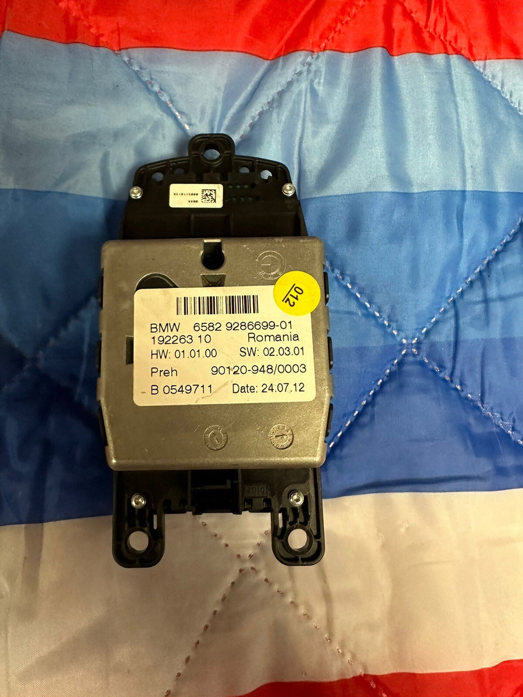 BMW 5 F10 3 F30 X3 F25 iDRIVE MEDIA SWITCH CONTROLLER KNOB SWITCH OEM 9286699