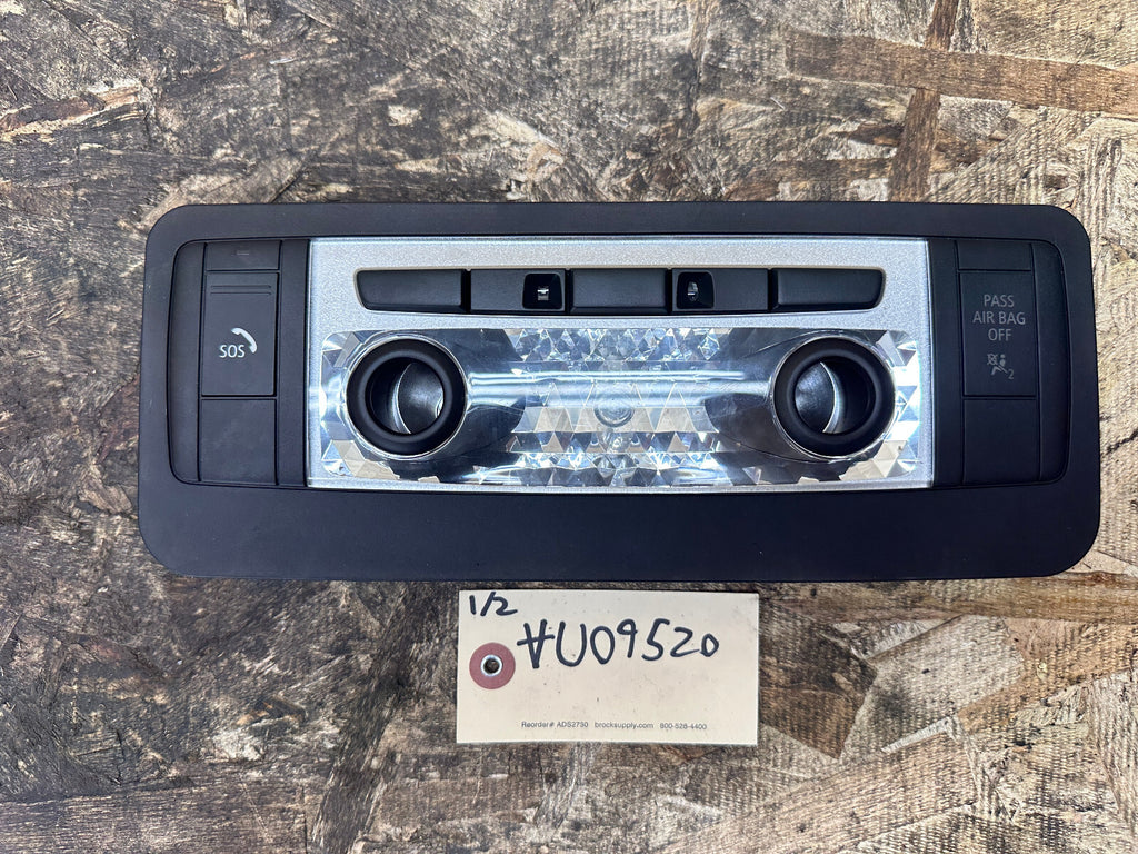 BMW 07-13 E88 1 SERIES FRONT OVERHEAD DOME LIGHT SWITCH CLUSTER OEM 9225702