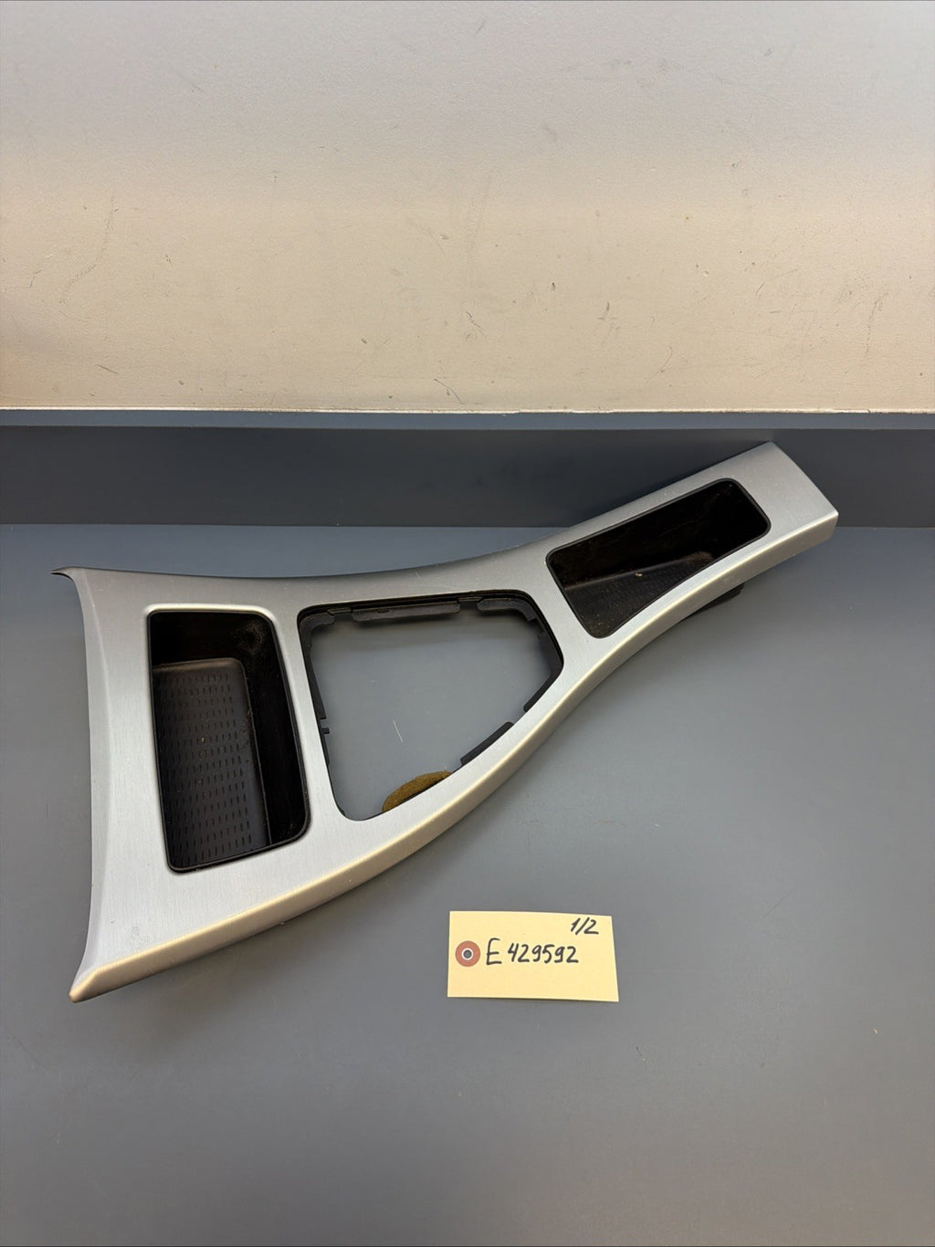 08-13 BMW 328i E90 E92 Center Console Gear Shifter Trim Panel Bezel 9198283