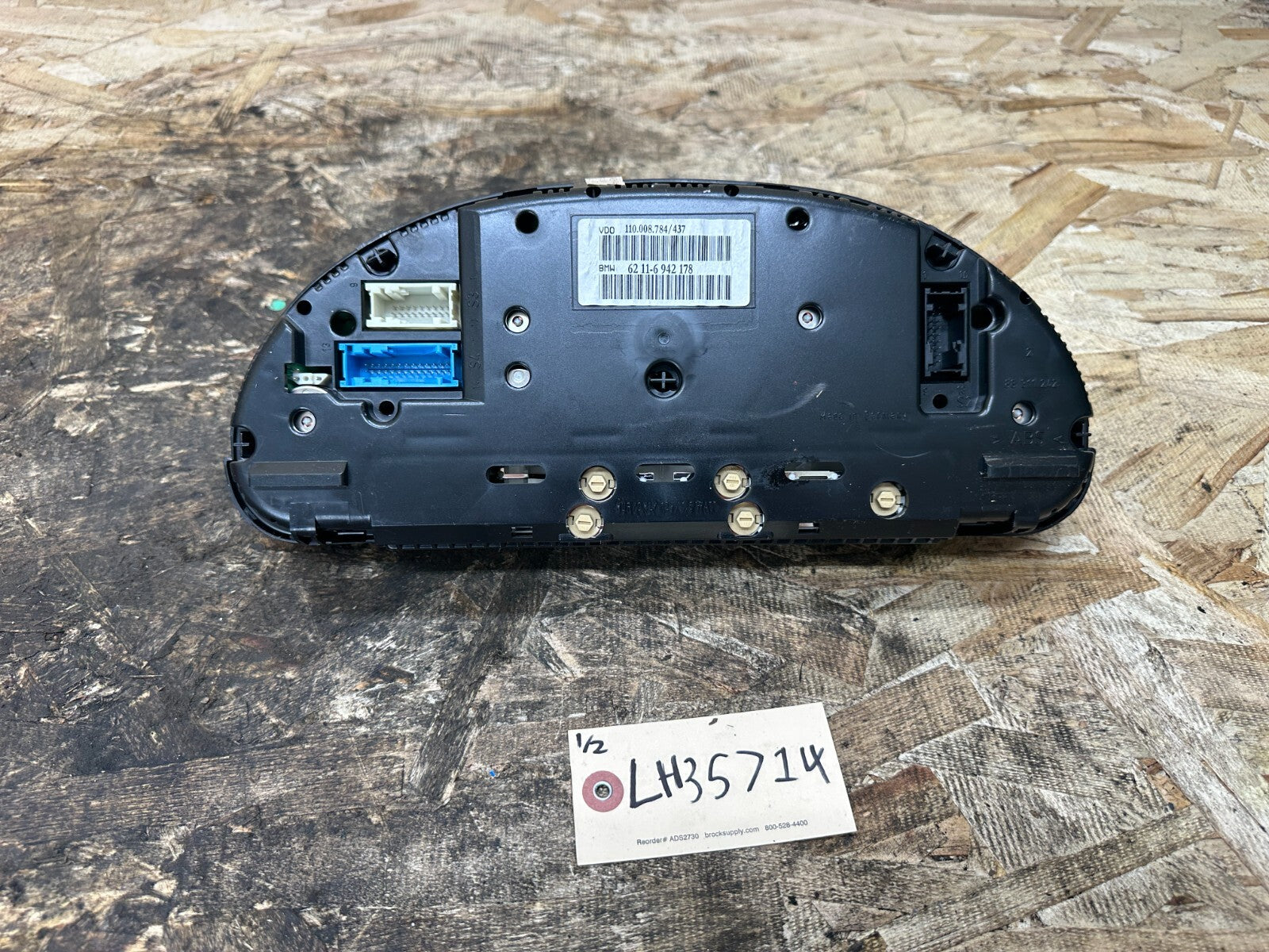 BMW 99-06 E53 X5 SPEEDOMETER INSTRUMENT GAUGE CLUSTER MPH OEM 6942178
