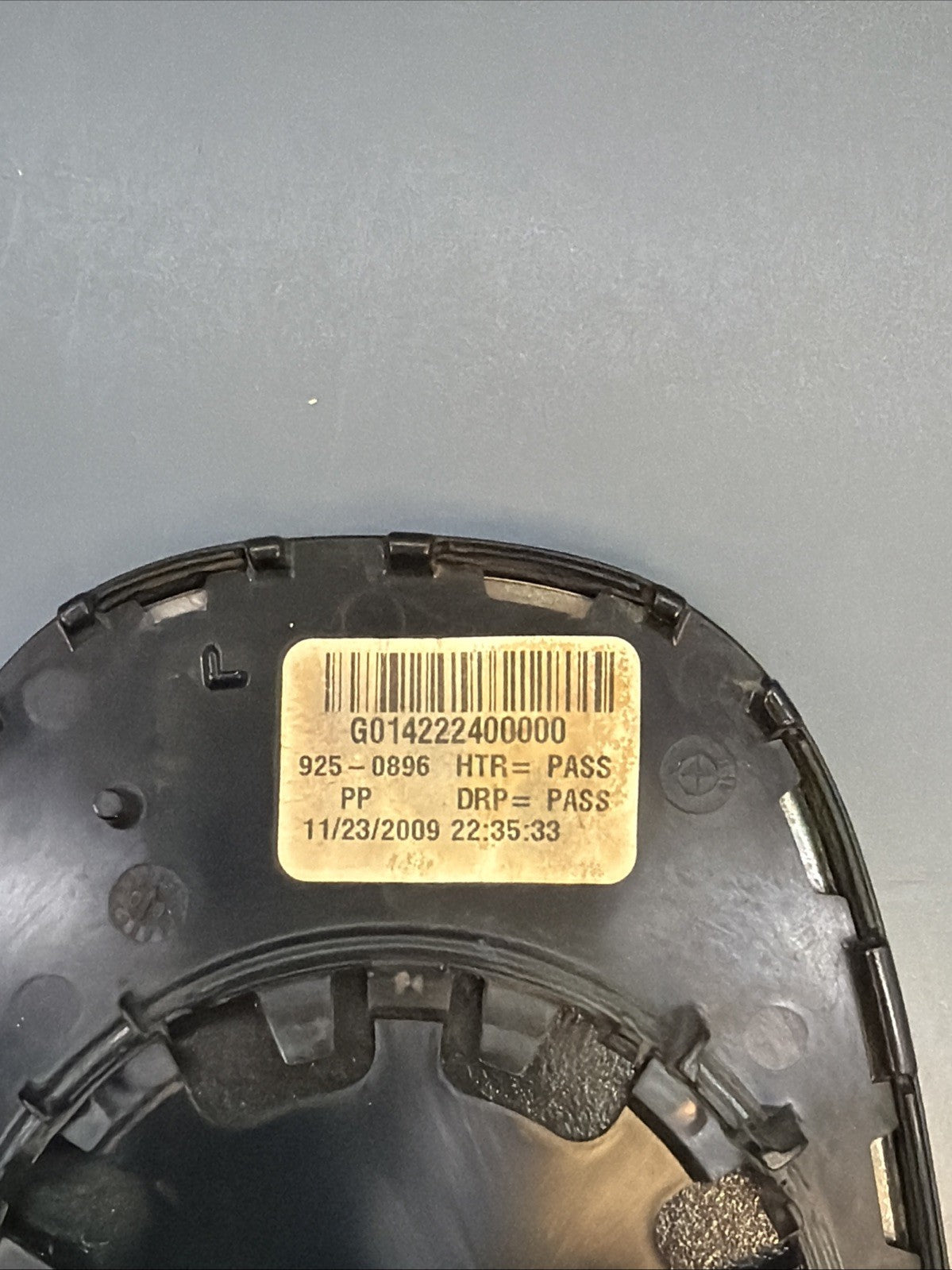 BMW OEM E90 E92 FRONT PASSENGER SIDE DOOR MIRROR GLASS LCI 09-13 HEATED DIMMING
