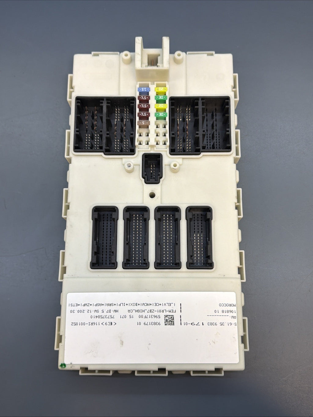BMW F22 F30 F32 2 3 4 SER 2.0 N20 N26 ENGINE COMPUTER DME FEM KEY 8639594