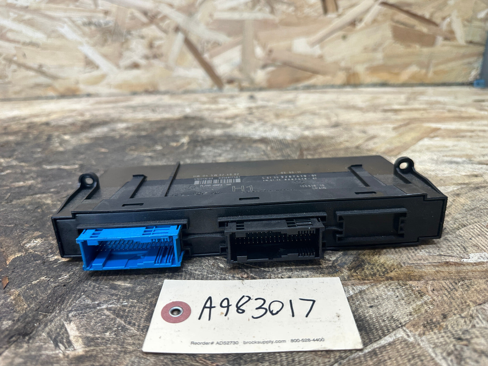 BMW 09-13 E90 3 SERIES BCM BODY CONTROL JUNCTION BOX MODULE OEM 9267418/9267419