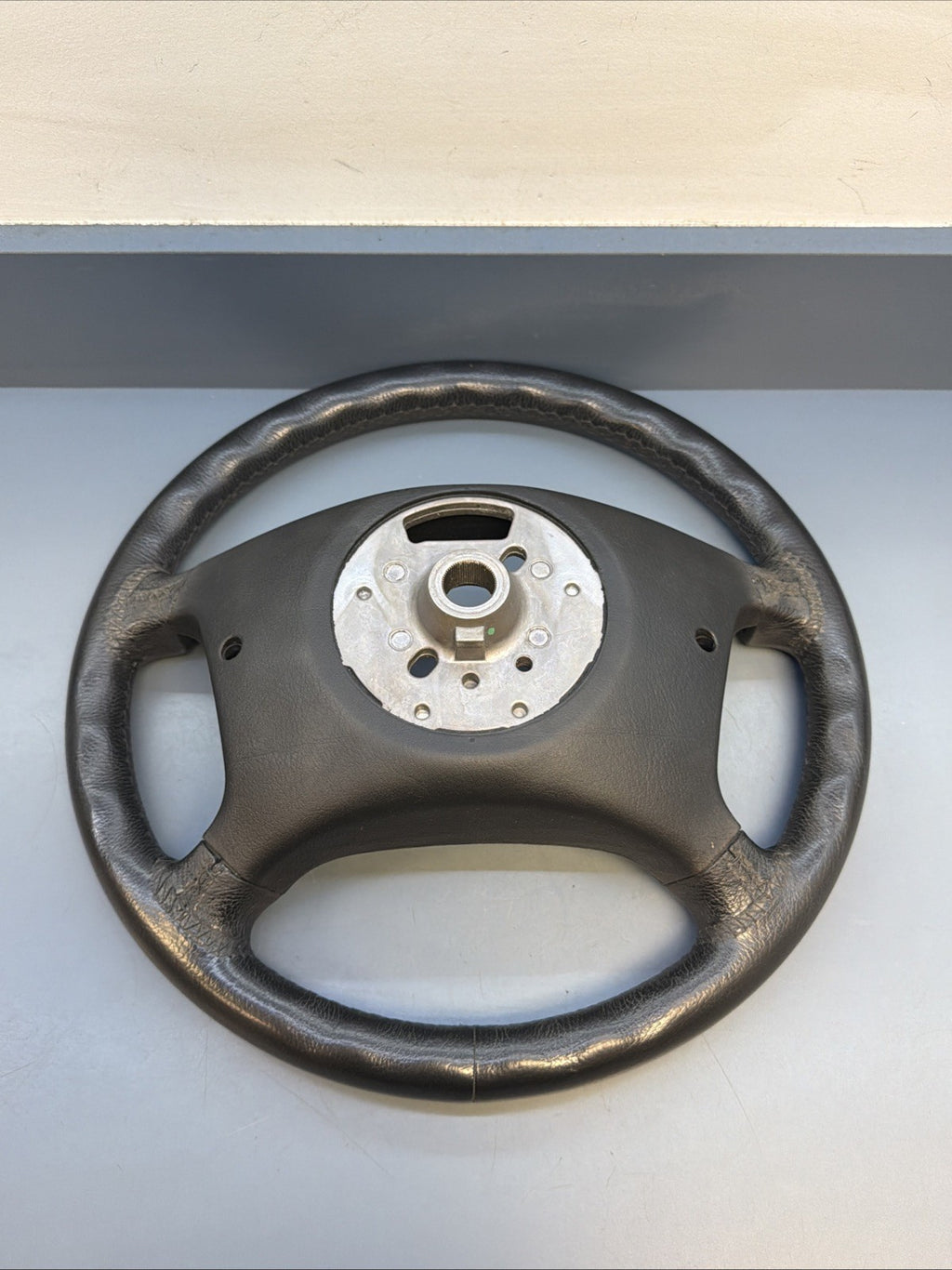 99-06 BMW OEM 330XI STEERING WHEEL W/O CONTROL SWITCHES LEATHER BLACK OEM
