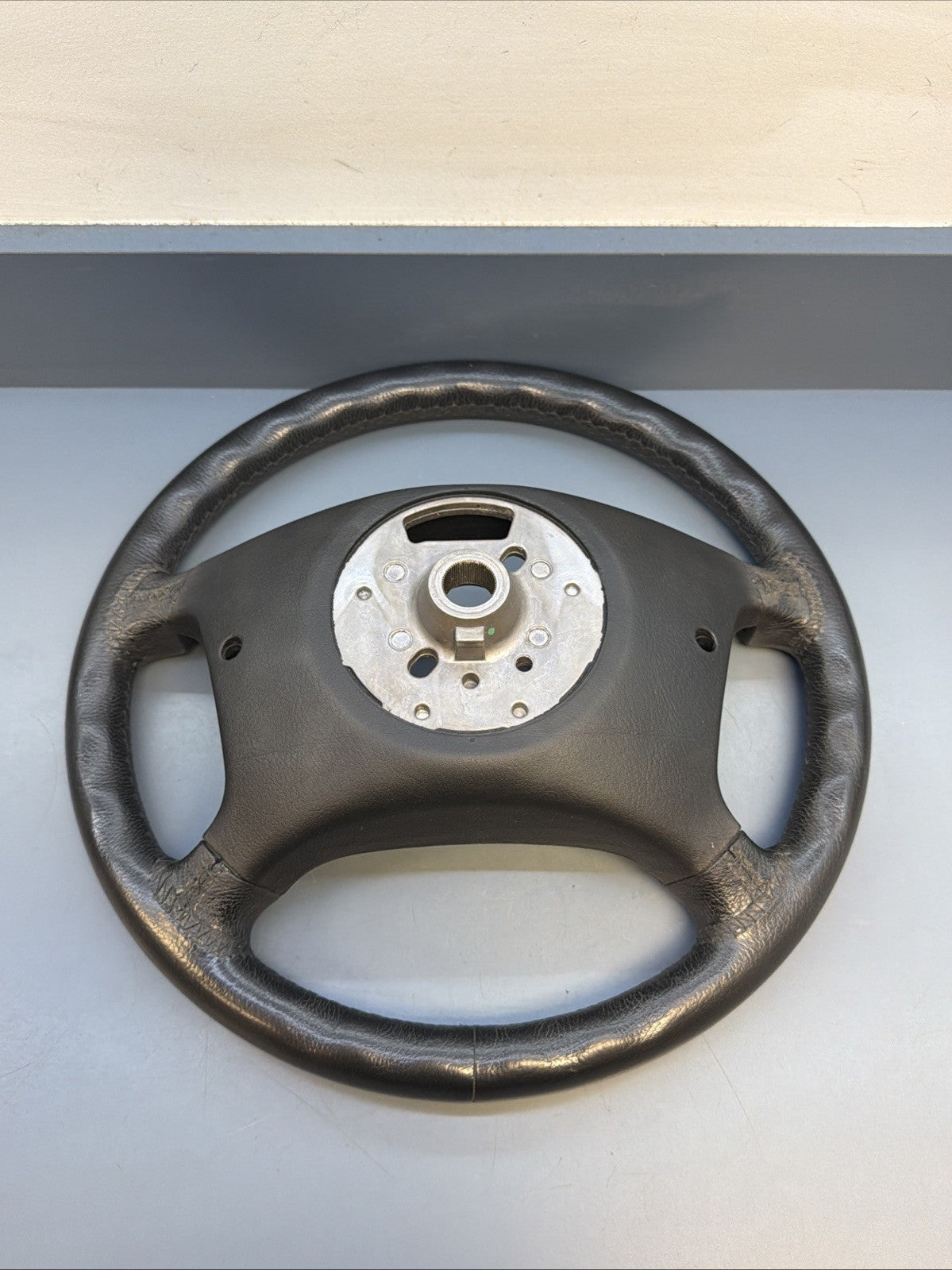 99-06 BMW OEM 330XI STEERING WHEEL W/O CONTROL SWITCHES LEATHER BLACK OEM