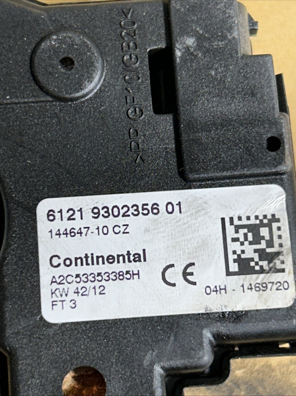 2011-2017 BMW X3 F25 X4 F26 Negative Battery Cable OEM 9302356