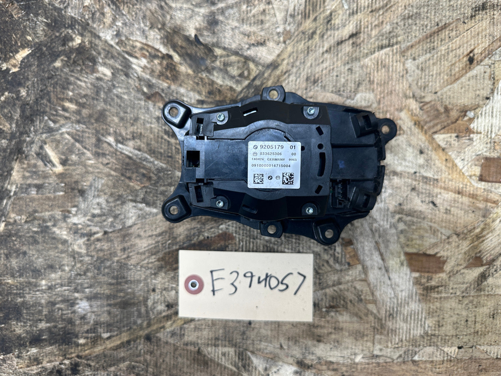 BMW 05-13 E92 E93 3 SERIES iDRIVE CONTROLLER KNOB OEM 9205179