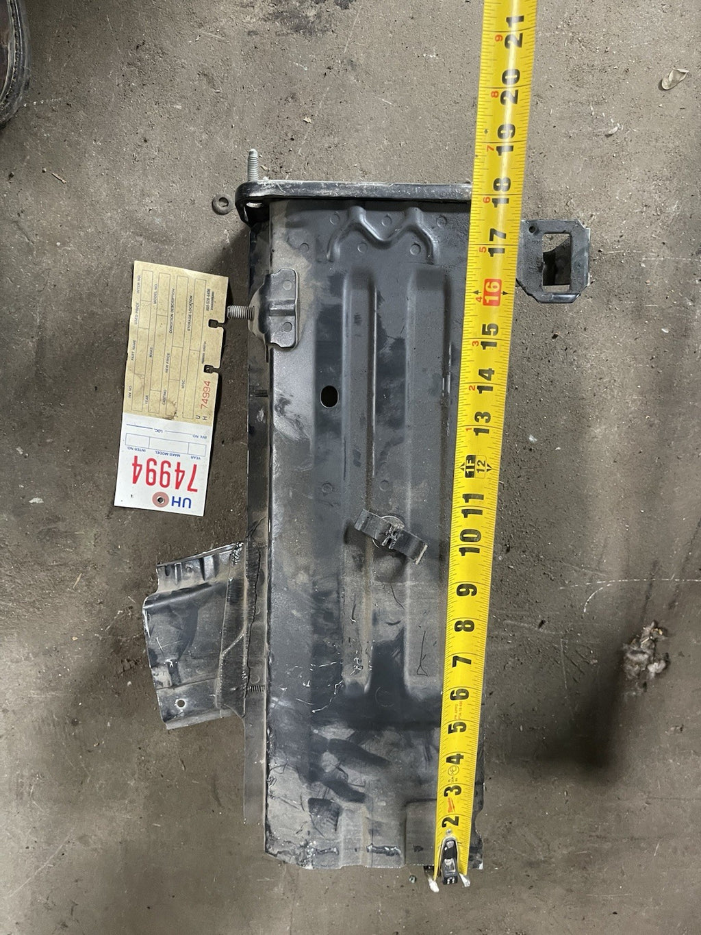 07-11 BMW E82 E88 128 135 Front Left Frame Rail Apron SECTION OEM
