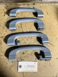 BMW 03-10 E60 5 SERIES LIGHT GRAY GRAB HANDLE SET 4 PC 9143529+9143516+9143530