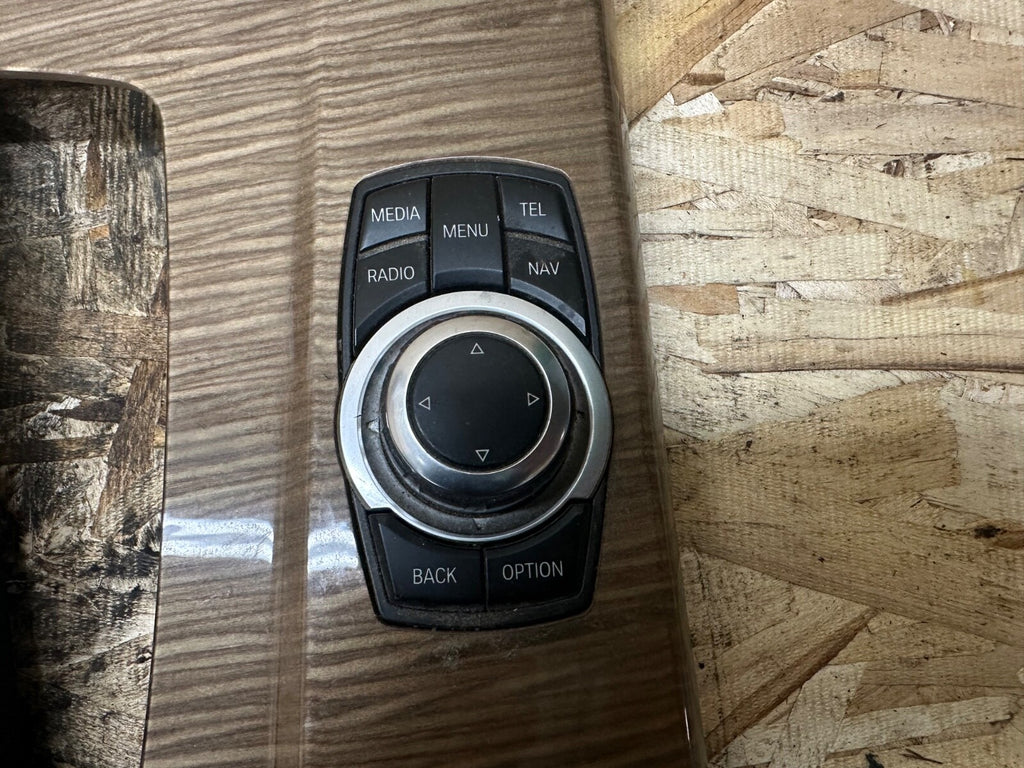 BMW 2011-2019 F25 X3 CENTER CONSOLE SHIFTER TRIM AND SWITCHES OEM 9200952