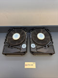 08-13 BMW E92 E90 3 SER FRONT LEFT & RIGHT HI-FI SUBWOOFER SET 9143143 9143144