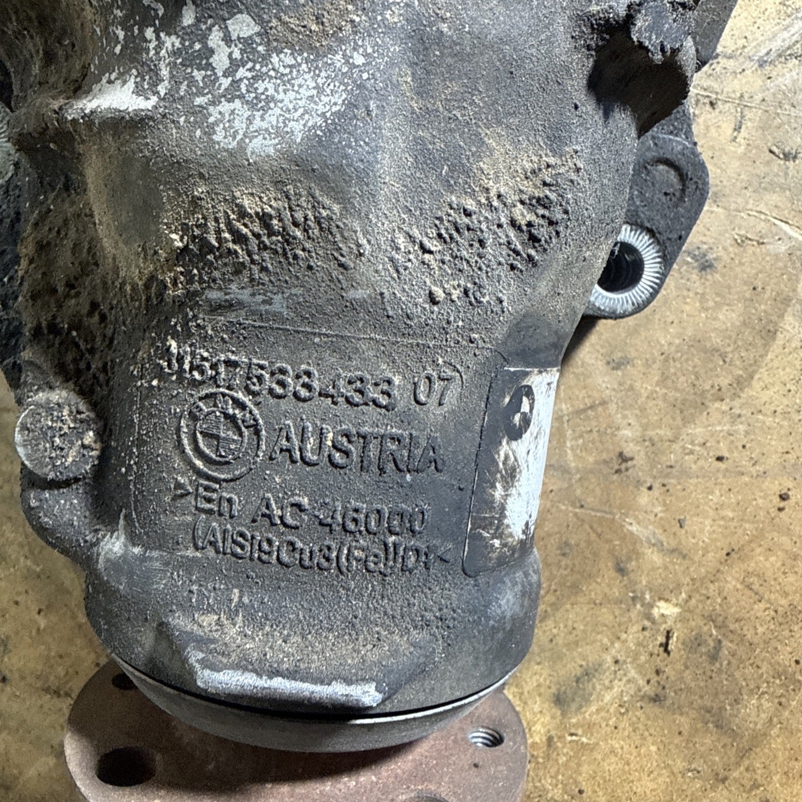 Front Differential Carrier Final 3.46 Drive AWD Diff OEM BMW E90 335XI 7601768