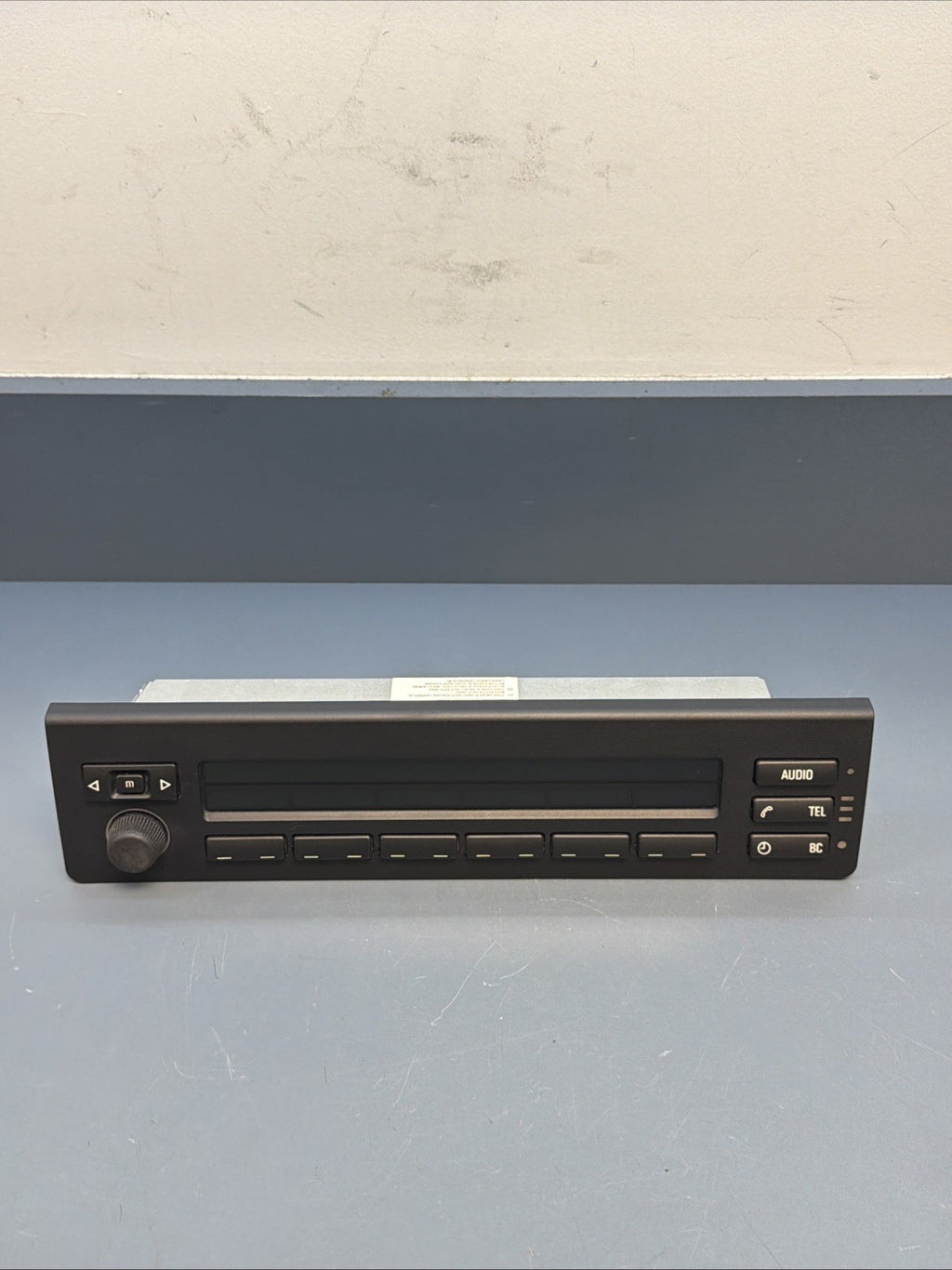 BMW 525i 528i 530i 540i M5 AM FM Radio Information Display 65826914590 OEM