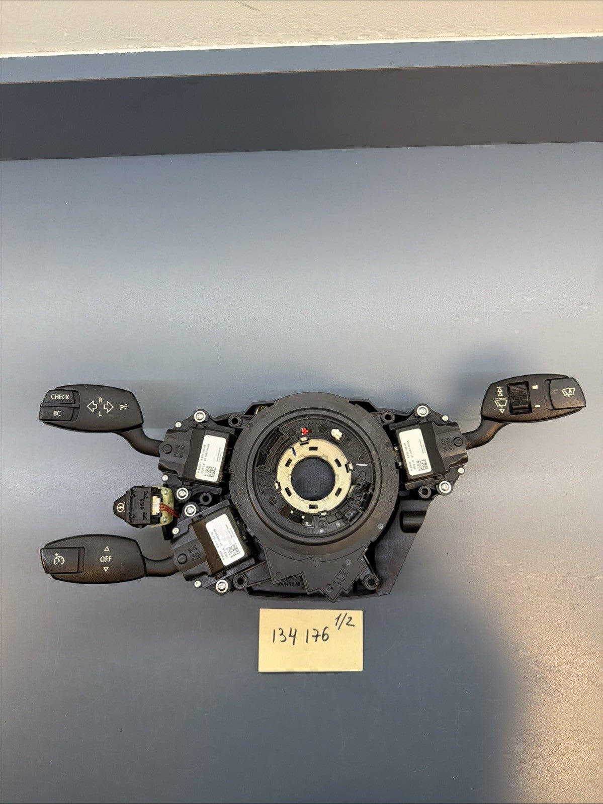 08-10 528i 535i OEM BMW E60 Steering Column Wheel Switches Clock Spring 9170214